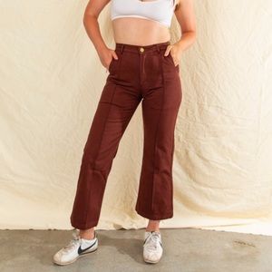 NWoT Big Bud Press Western Pants in Brown